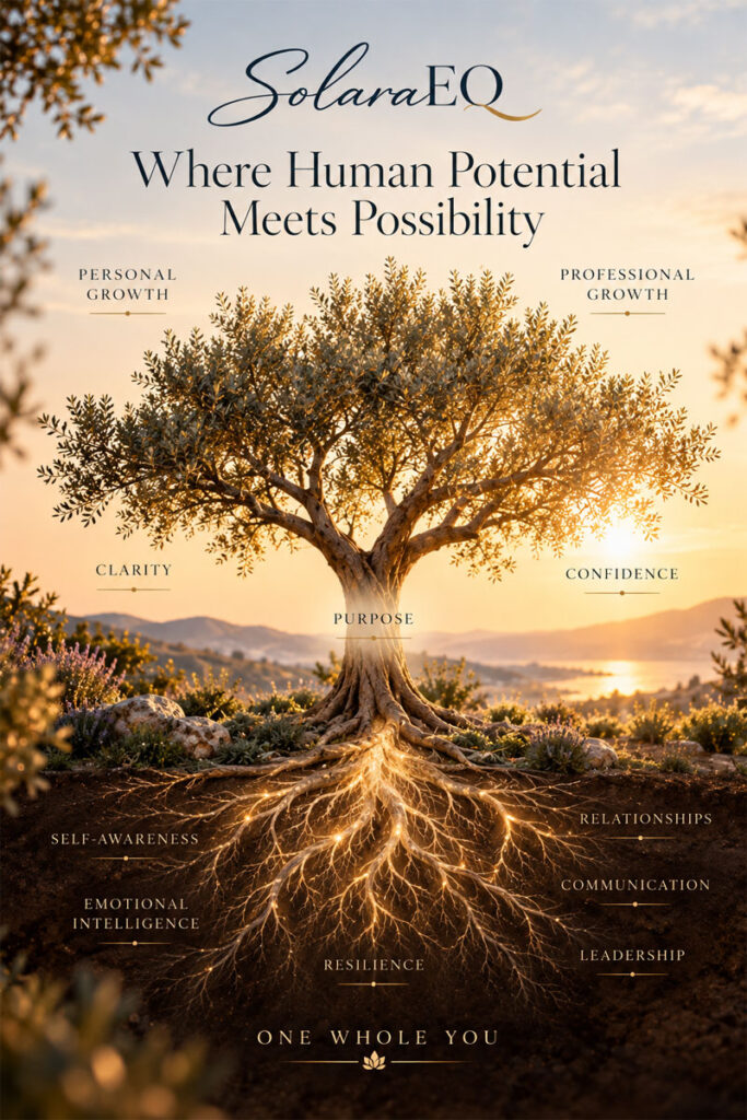 Developing person behind potential